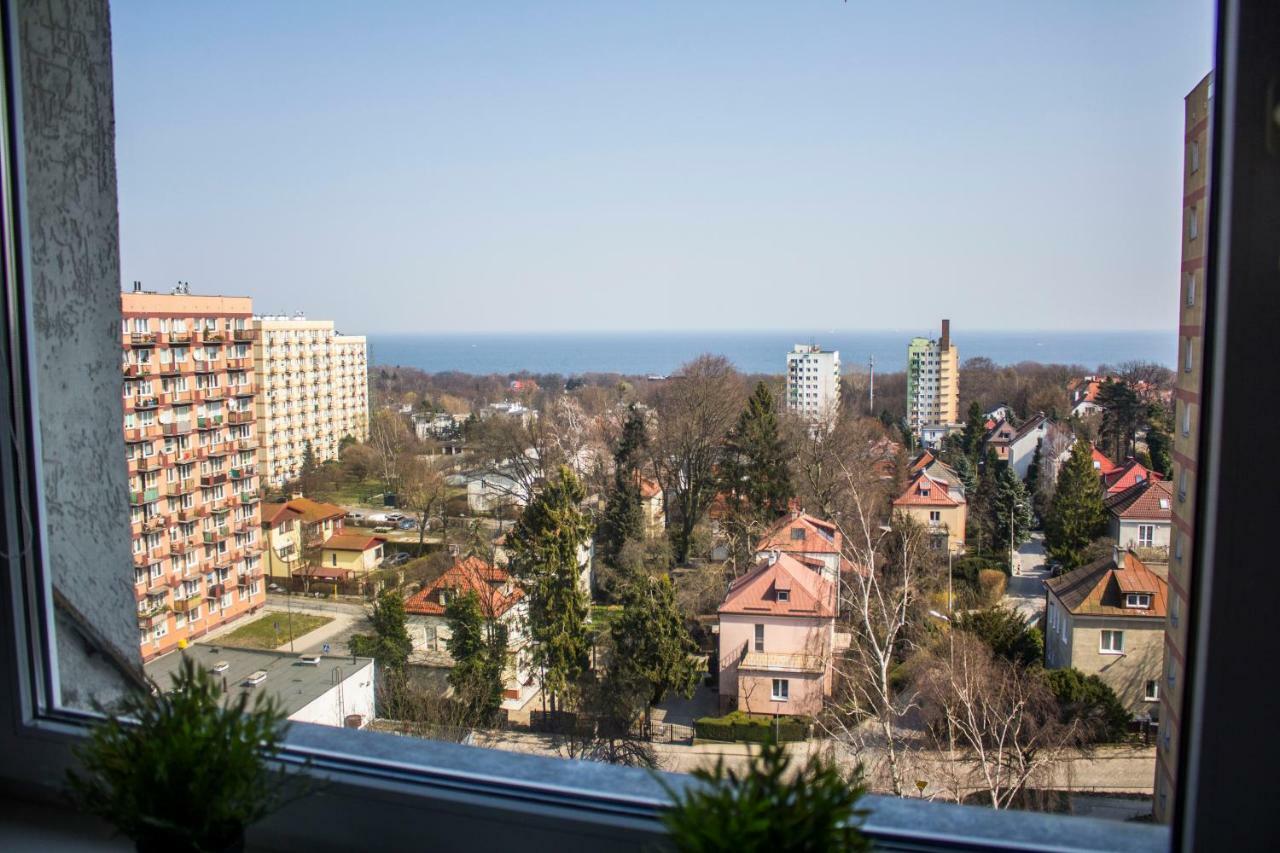 Ferienwohnung Apartament Widokowo Zoppot Exterior foto